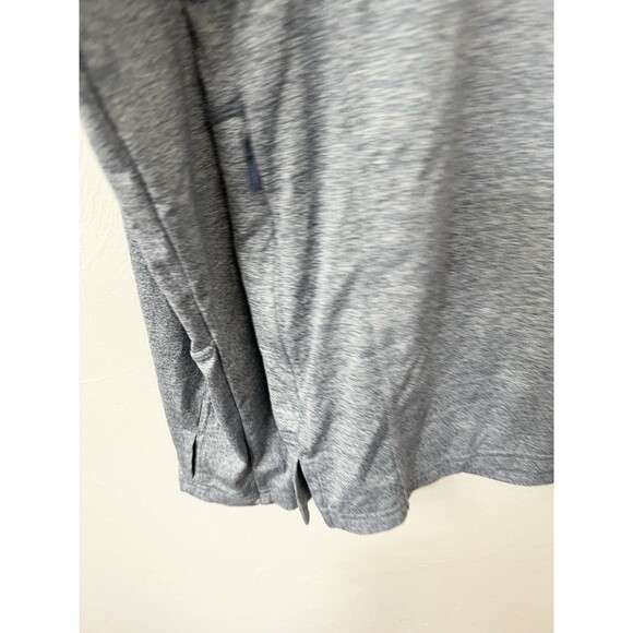 Exofficio Insect Shield 1/4 Zip Pullover Top Medium Grey Performance Long Sleeve - Picture 4 of 6